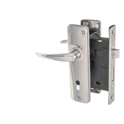 M1I10 - 2 Lever Lockset Chrome Plated | Eureka DIY Solutions Pty Ltd